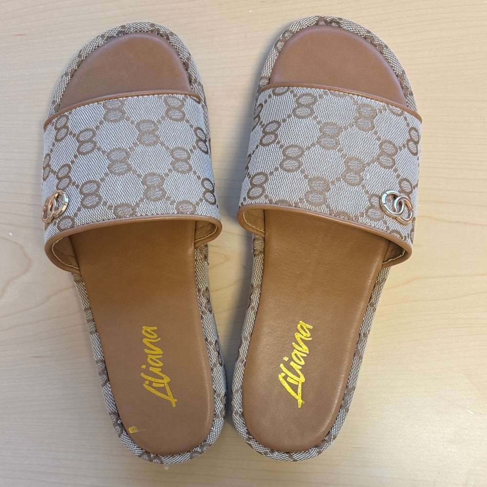 Designer inspired sandals